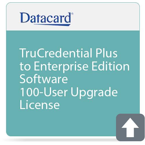 DATACARD TruCredential Plus to Enterprise Edition Software 100-User Upgrade License