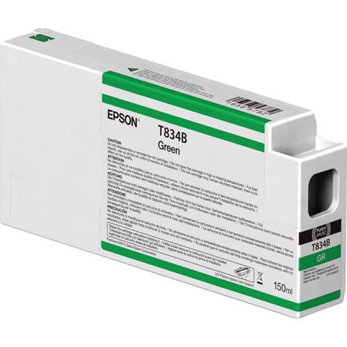Epson T834B00 UltraChrome HDX Green Ink Cartridge