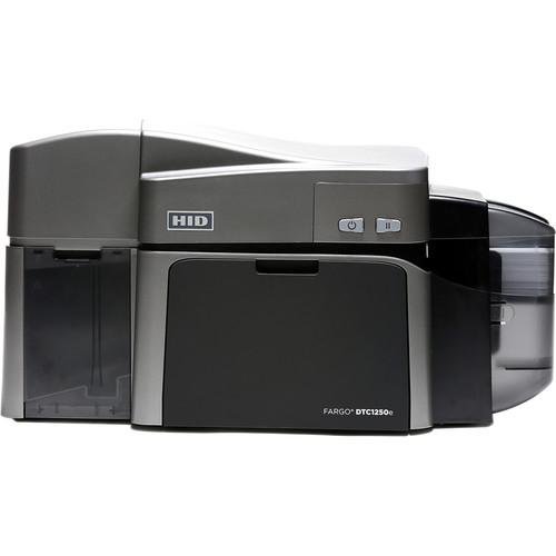 Fargo DTC1250e Dual-Sided ID Card Printer with Magnetic Stripe Encoder