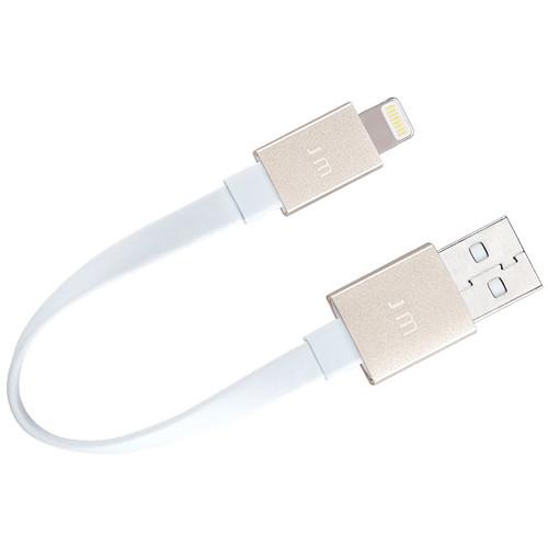 Just Mobile 4" AluCable Flat Mini Cable for Lightning Devices