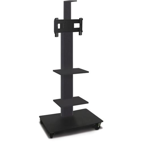 Marvel Mobile Flat Panel Monitor Stand w Two Shelves & Camera Shelf