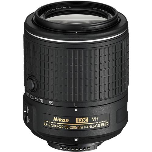 Nikon AF-S DX NIKKOR 55-200mm f 4-5.6G ED VR II Lens