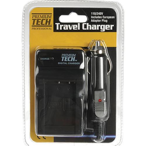 Power2000 Premium Tech Professional Travel Charger for Fuji NP-W126 Battery