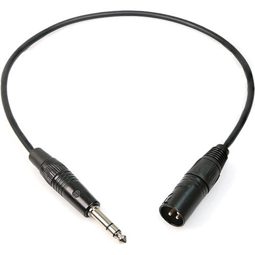 Remote Audio Balanced Adapter Cable 1 4" TRS to XLR3M