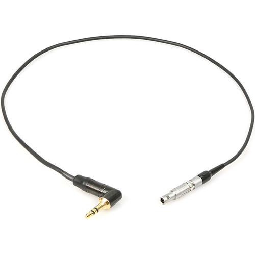 Remote Audio Timecode Adapter Cable 3.5mm RA TS to 4-Pin LEMO Male for IFB