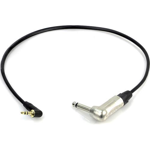 Remote Audio Unbalanced Adapter Cable 1 8" RA TS to 1 4" RA TS Jack
