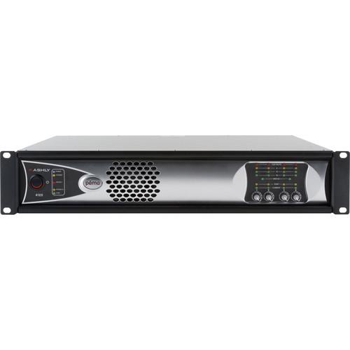 Ashly 4-Channel 500W Pema Network Power Amplifier with OPDante Card & Protea DSP Software Suite