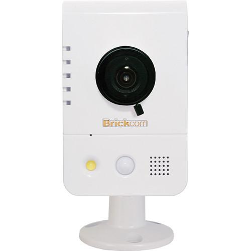 Brickcom WCB-200AP 2MP Full HD Indoor Compact Cube Network Camera with Wi-Fi, 2-Way Audio, & 2.8mm Fixed Lens