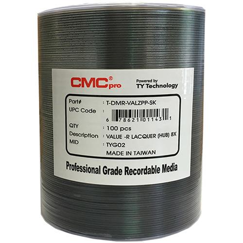 CMC Pro DVD-R 4.7GB 8x Value Shiny Silver Lacquer Discs
