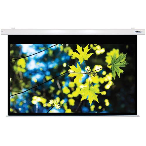 HamiltonBuhl 100" Electric Projector Screen PC format Matte White