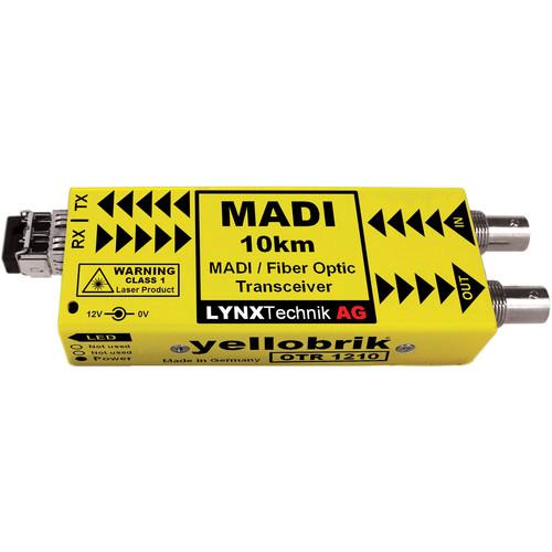 Lynx Technik AG MADI Optical to Coaxial Singlemode Converter & Transceiver