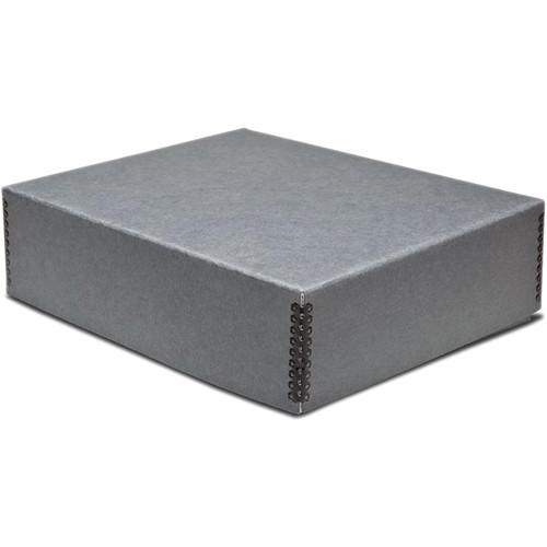 Print File 11.5 x 14.5 x 3" Drop-Front Metal Edge Archival Storage Box