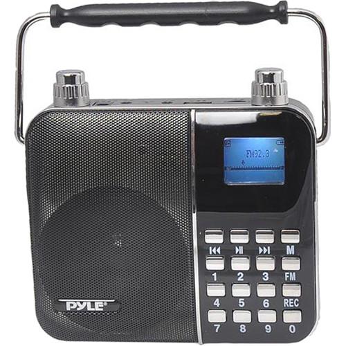 Pyle Pro Sing Along Portable Karaoke Radio & PA Speaker System