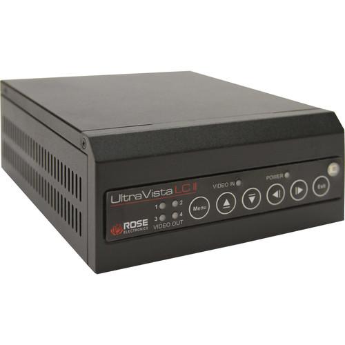 Rose Electronics UltraVista LC II 2x2 Video Array Wall Controller with 1 HDMI Input and 4x Single-Link HDMI Outputs