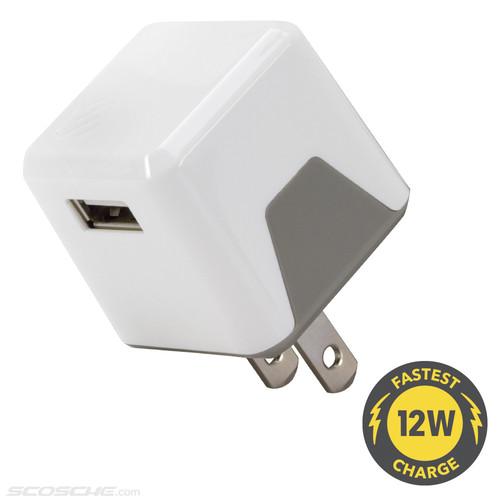 Scosche superCUBE flip 12 Watt USB Wall Charger