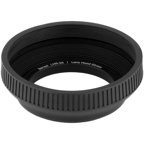 Sensei 55mm Collapsible Rubber Lens Hood