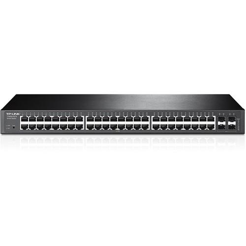 TP-Link T1600G-52TS JetStream 48-Port Gigabit Smart Switch with 4 SFP Slots