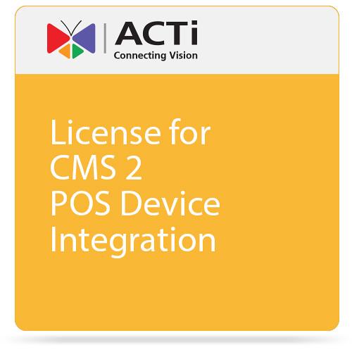 ACTi License for CMS 2 POS Device Integration