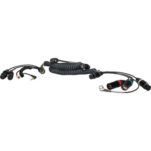 Ambient Recording Coiled Breakaway Cable for Sound Devices 664