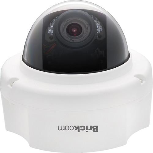Brickcom FD-202Np 2MP Day Night IR Full HD Fixed Dome Network Camera with FocusEasy, PoE, & 3.3 to 10.5mm Varifocal Lens