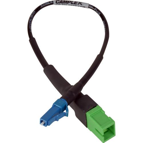 Camplex APC SC Female to UPC LC Male Singlemode Fiber Tactical Adapter Cable