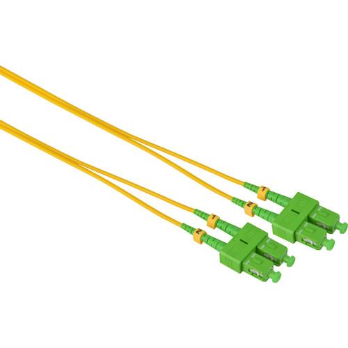 Camplex Duplex APC SC to APC SC Singlemode 9u 125u Fiber Optic Patch Cable