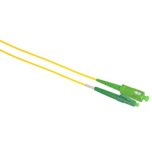 Camplex Simplex APC SC to UPC LC Singlemode 9u 125u Fiber Optic Patch Cable