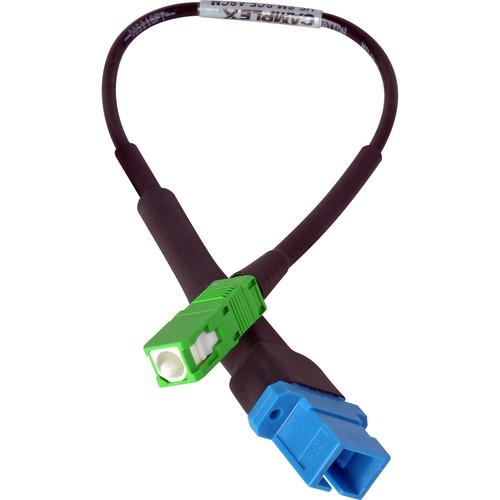 Camplex UPC SC Female to APC SC Male Singlemode Fiber Optic Tactical Adapter Cable