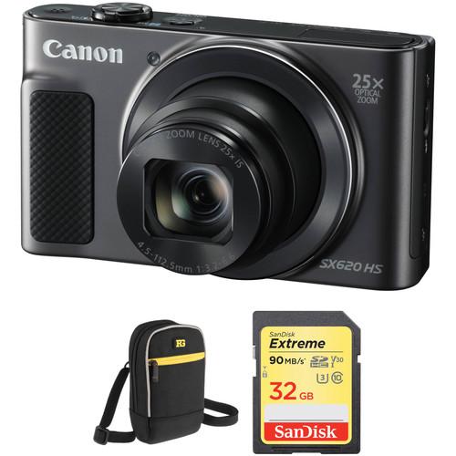 Canon PowerShot SX620 HS Digital Camera with Free Accessory Kit