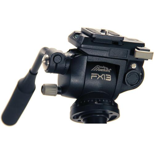 Davis & Sanford FX13 3-Way Fluid Head with Selectable Counterbalance for DSLR Camera