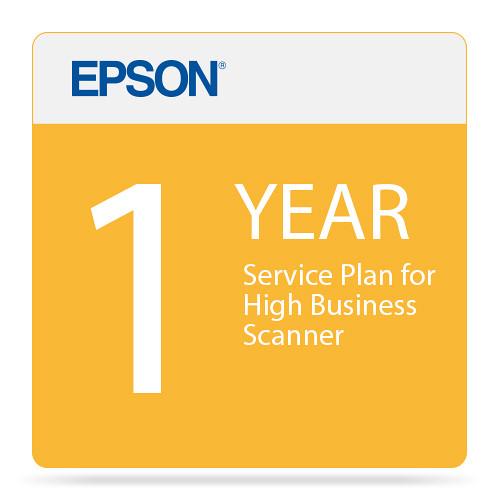 Epson 1-Year Service Plan for High Business Scanner