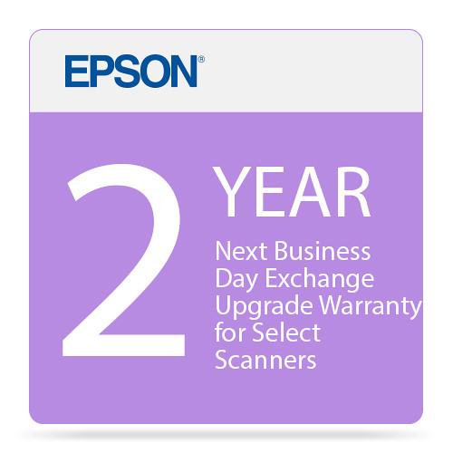Epson 2-Year Next Business Day Exchange Upgrade Warranty for Select Scanners