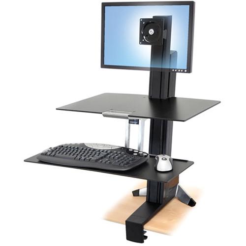 Ergotron 33-350-200 WorkFit-S LCD LD Sit-Stand Workstation