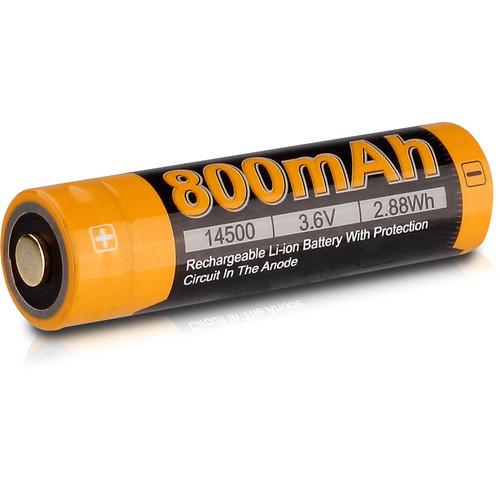 Fenix Flashlight 14500 Rechargeable Lithium-Ion Battery