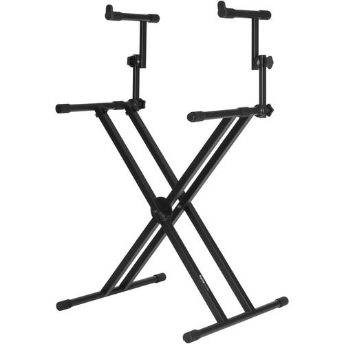 Gator Cases Frameworks Deluxe 2-Tier X-Style Keyboard Stand
