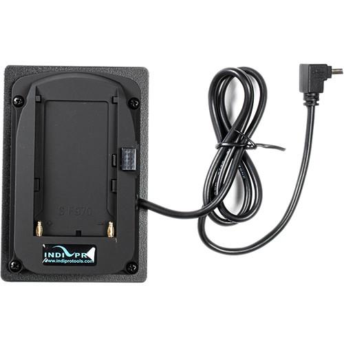 IndiPRO Tools L-Series Battery Adapter Plate to Mini-USB