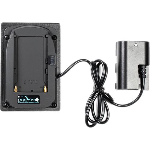 IndiPRO Tools Sony L-Series Battery Adapter Plate to Canon LP-E6 Dummy Battery