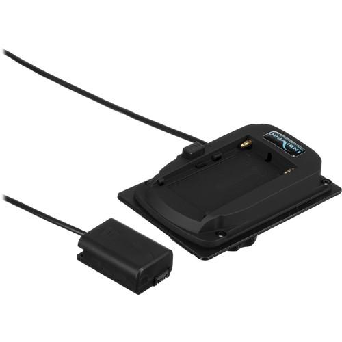 IndiPRO Tools Sony L-Series Mounting Plate to NP-FW50 Battery Dummy with 15mm Clamp