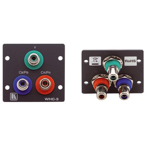 Kramer 3 RCA Female to 3 RCA Female Pass through