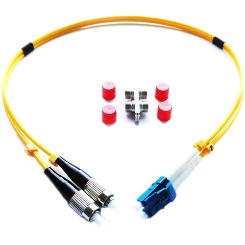 Lynx Technik AG LC FC Dup LC to FC Duplex Fiber Adapter Cable Kit