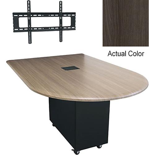 Middle Atlantic Hub 84" Bullet Shaped Work Surface