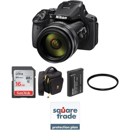 Nikon COOLPIX P900 Digital Camera Deluxe Kit