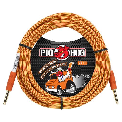 Pig Hog Vintage-Series Woven Instrument Cable