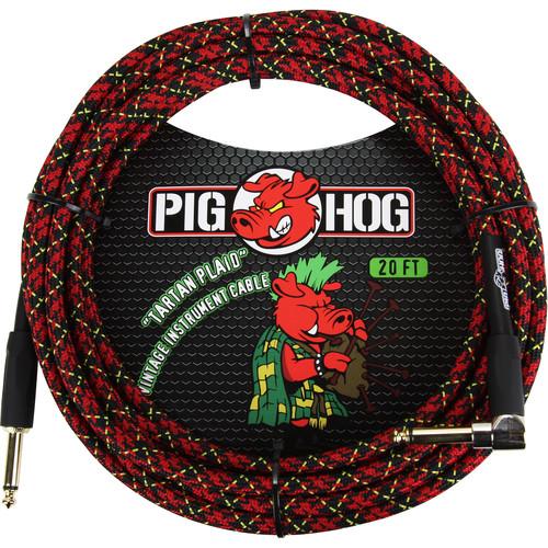 Pig Hog Vintage-Series Woven Instrument Cable