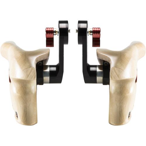 SHAPE Double Wooden Handgrips for ARRI Rosettes