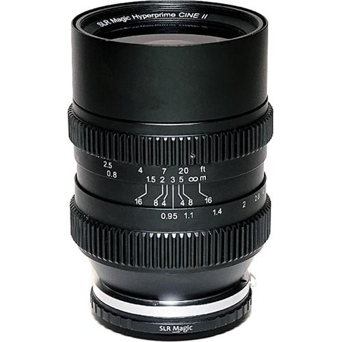 SLR Magic Cine 35mm T0.95 Mark II Lens with MFT Mount