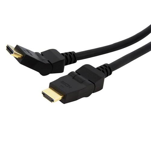 StarTech 180° Rotating High-Speed HDMI Cable - Black - 6.0