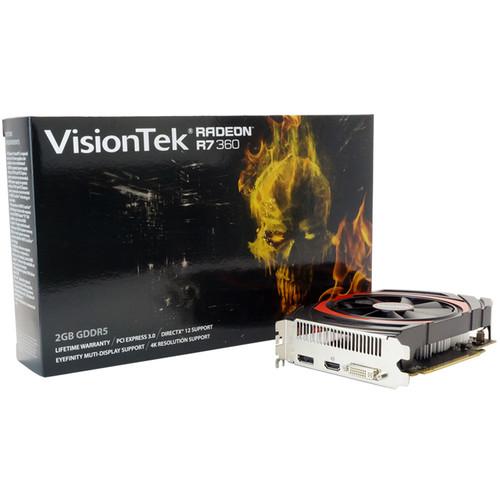 VisionTek Radeon R7 360 Graphics Card