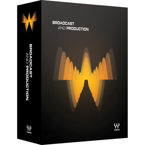Waves Broadcast & Production - Audio Restoration Mixing Mastering Plug Ins Bundle