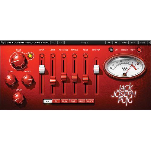 Waves JJP Cymbals & Percussion - Percussion Processing Plug-In